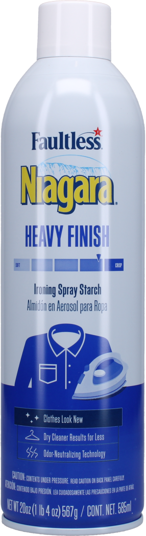 Faultless Niagara Premium Smooth Finish Ironing Spray Pro Grade