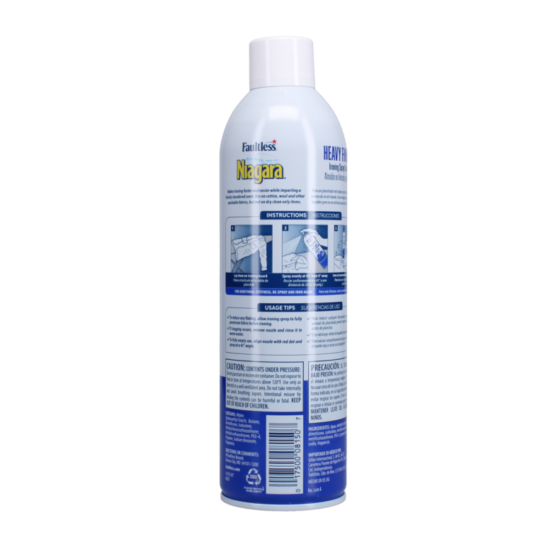 Niagara Heavy Finish Ironing Spray Starch - Niagara Starch